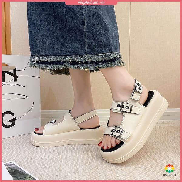 Dép nữ 2023 mẫu mới thời trang dễ phối đế dày dép sandal nữ