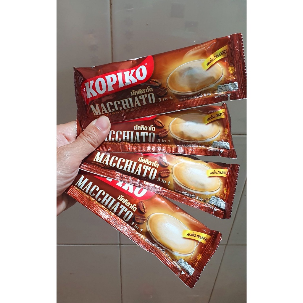CÀ PHÊ SỮA KOPIKO MACHIATO 20 gói 480g