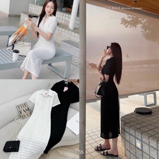 𝗩𝗶𝗱𝗲𝗼 𝗔̉𝗻𝗵 𝗧𝗵𝗮̣̂𝘁 ✔  Váy ren body nữ cổ đức dáng cao hàng QC chuẩn mẫu !!! hàng siêu mịn, nét lắm luôn ạ!! nhìn là