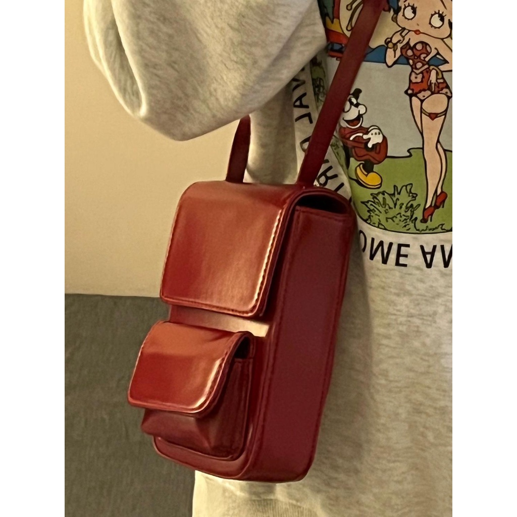 Túi Đeo Chéo mini Đựng Điện Thoại Phong Cách retro Mới 2023