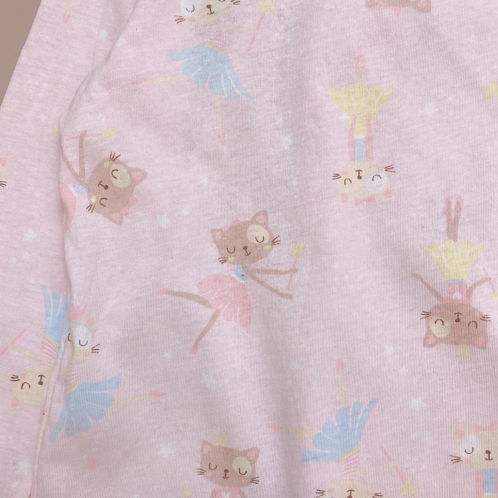 Bộ cotton Matalan nhiều hình động vật Bé Gái size 9m - 5y