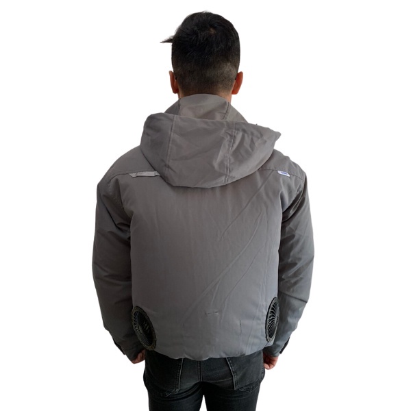 Áo Điều Hòa NHẬT BẢN hàng chính hãng các màu xanh than,xám , Áo chống nắng có gắn quạt làm mát công nghệ PIN JAPAN