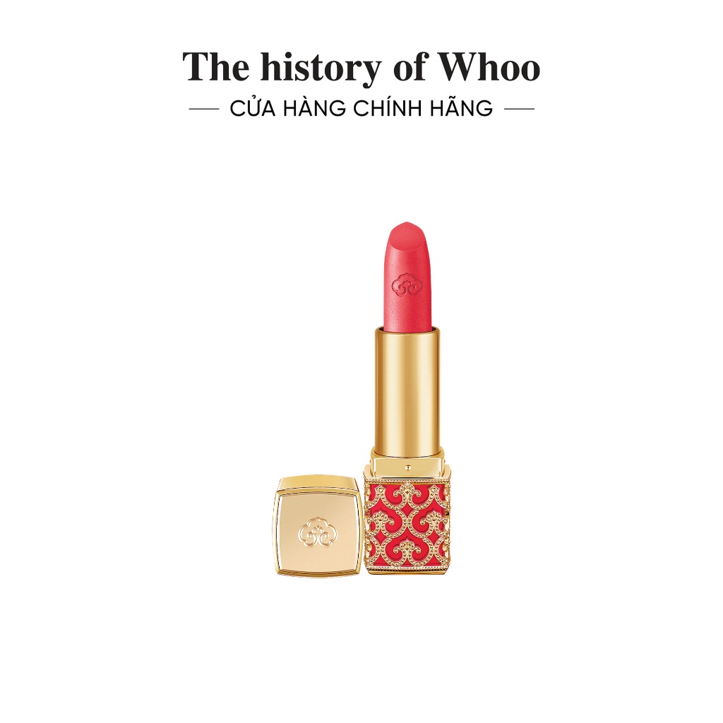 [HB Gift]  Son nhung lì Đông y The history of Whoo Gongjinhyang Mi Velvet Lip Rouge 3.5g #25