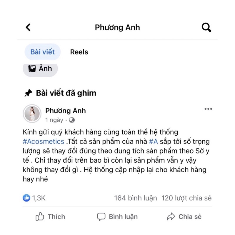 Kem Face Pháp Acosmetics Mẫu Mới