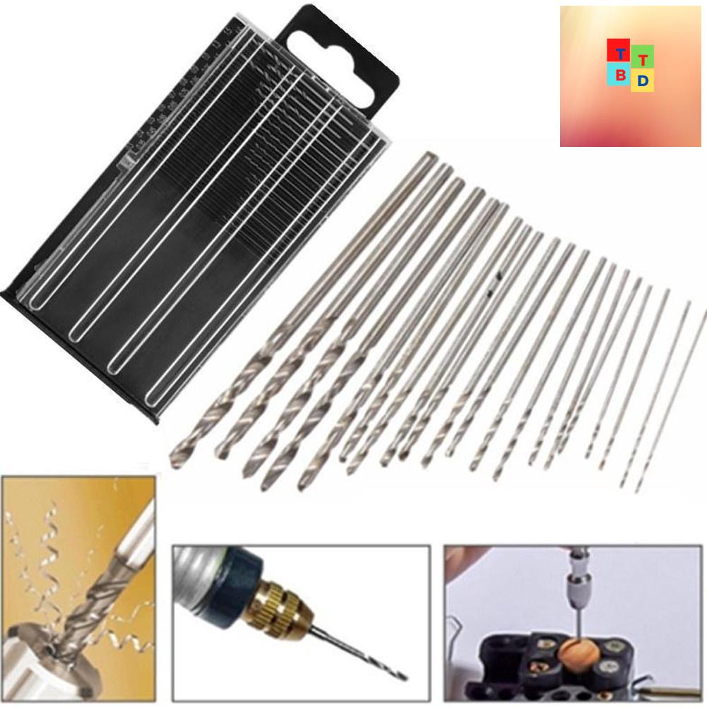 Set 20 mũi khoan mini 0.3 - 1.6mm