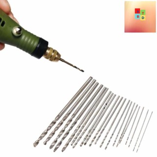 Set 20 mũi khoan mini 0.3 - 1.6mm