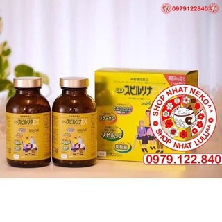 Spirulina EX Tảo vàng cao cấp Nhật Bản hộp 2000 viên mẫu mới _lulushop