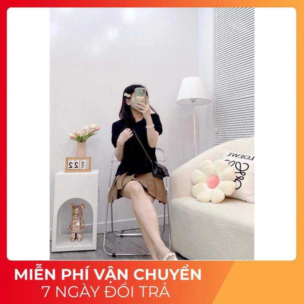 Áo Phông Nữ Dáng Babytee Chất Đũi Nhăn Co Giãn Nhẹ Phong Cách Dễ Thương Hàn Quốc Ao6 Ss Ok Tt Vv