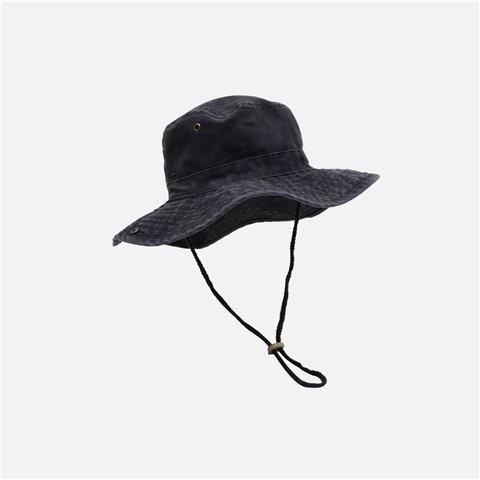 Mũ Cao Bồi Miền Viền Dây Rút Màu Đen Phong Cách Cao Bồi Phương Tây Cổ Điển Chống Nắng Mùa Hè Cho Nam Và Nữ