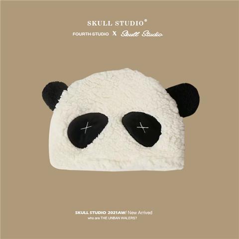 Mũ Len Tai Thỏ Dệt Kim Dễ Thương Cho Nữ