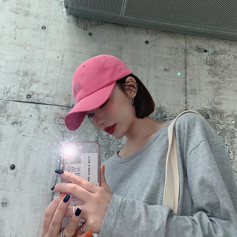 Mũ Lưỡi Trai Thêu Chữ Phong Cách Hàn Quốc Cá Tính Cho Nữ