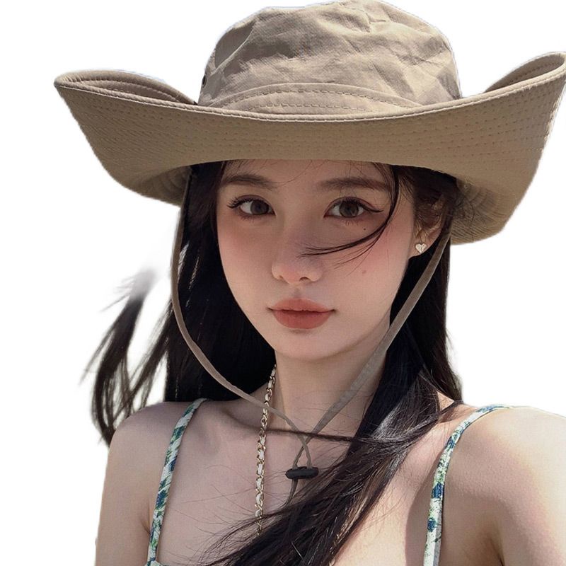 Nón Tai Bèo Phong Cách Cao Bồi Nhật Bản Thời Trang Mùa Hè Cho Nữ