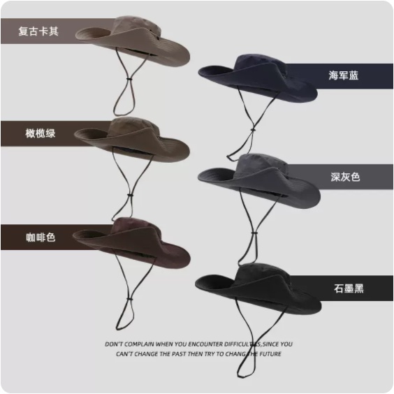 Nón Tai Bèo Phong Cách Cao Bồi Nhật Bản Thời Trang Mùa Hè Cho Nữ