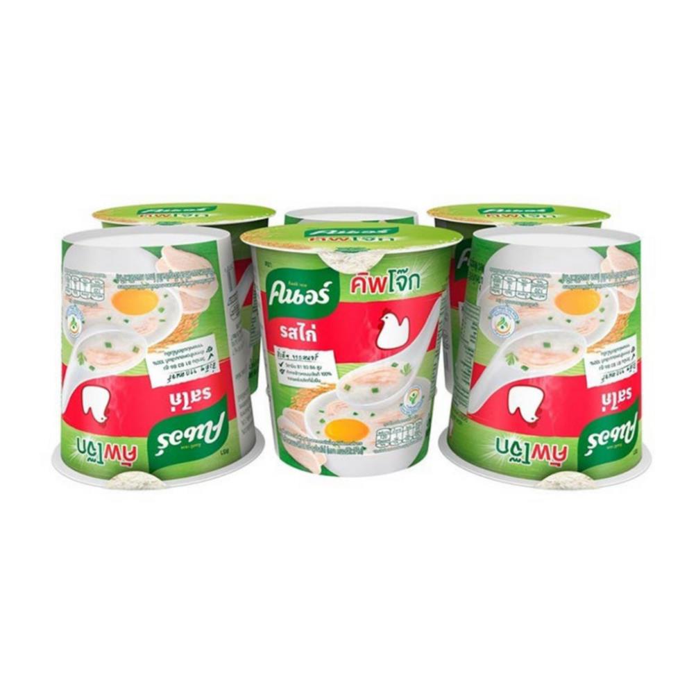 Cháo ly ăn liền Knorr Thái Lan Hộp 35G