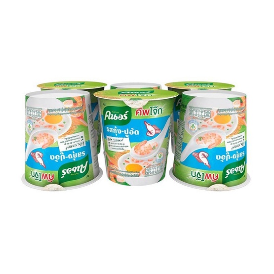 Cháo ly ăn liền Knorr Thái Lan Hộp 35G