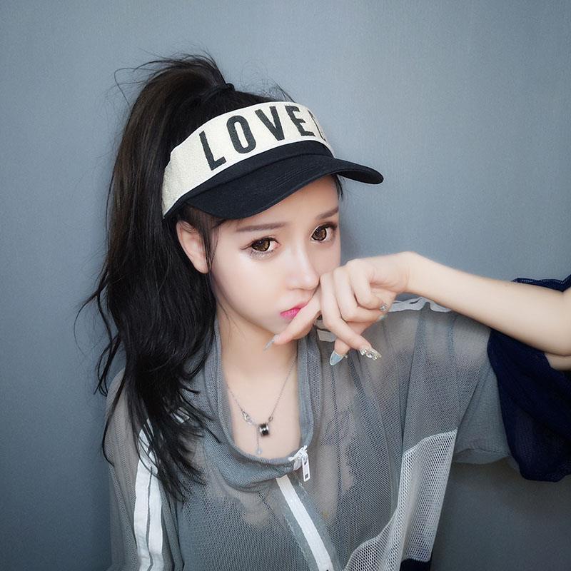 Mũ Lưỡi Trai Nửa Đầu Chống Nắng Hở Chóp Thời Trang Đường Phố ins Cho Nữ