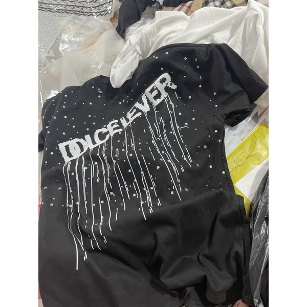 Áo phông dolcelever ảnh thật đá in kín