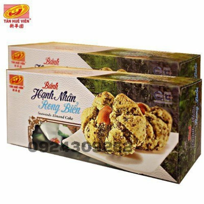 Bánh hạnh nhân rong biển Tân Huê Viên (300gr)
