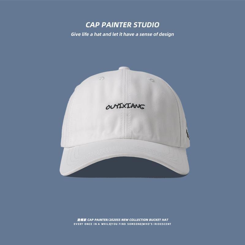 Mũ Lưỡi Trai Thêu Chữ Phong Cách Hàn Quốc Cá Tính Cho Nam