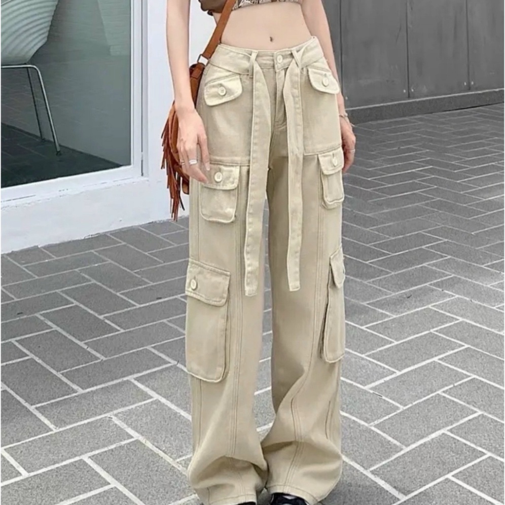 Quần Dài KaKi Túi Hộp phong cách Ulzzang tôn dáng - thương hiệu Quang Anh