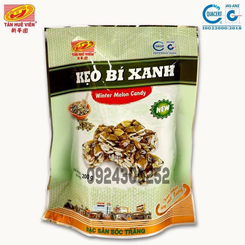 Kẹo bí xanh Tân Huê Viên