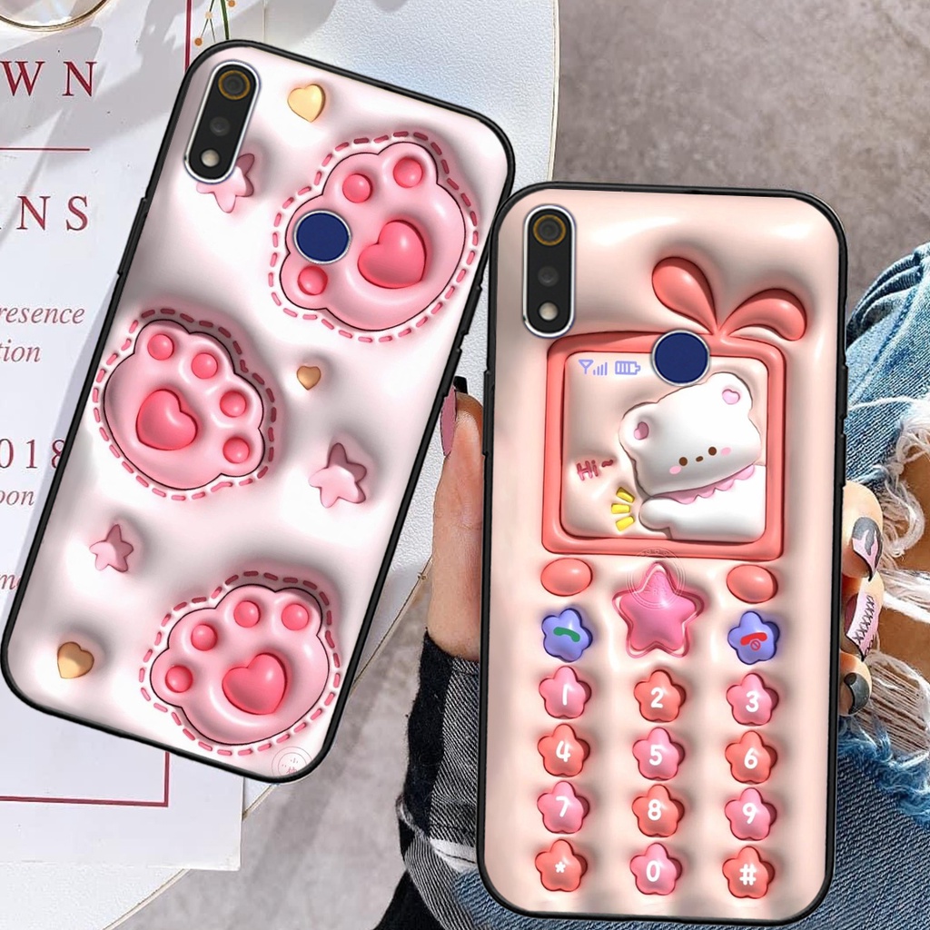 Ốp Realme 3 , 3 Pro in phẳng hình ảnh 3D chân thực hot trend mẫu mới