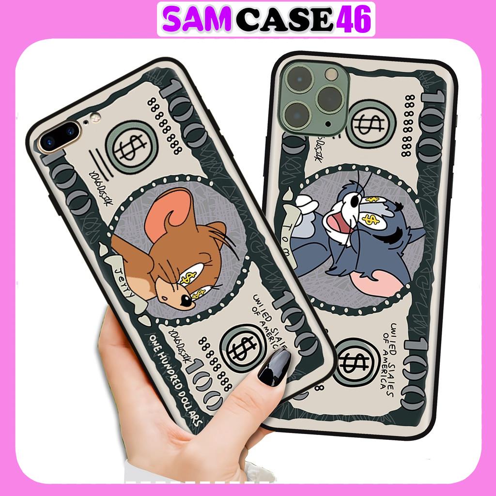 Ốp lưng điện thoại iphone 5 5s 5se 6 6s 7 8 X Xr Xs 11 12 13 Plus Pro Max in hình họa tiết tiền đô cute - Samcase