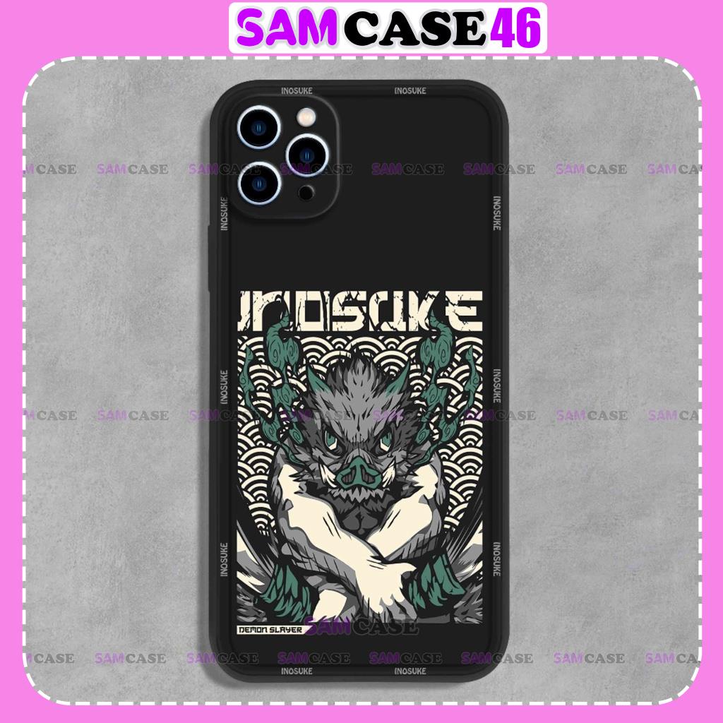 Ốp lưng iphone anime chuyện tranh in hình inosuke cạnh vuông silicon dẻo bvc ip 6/6s/7/8/X/XS/11/12/13/14 Pro Plus Max