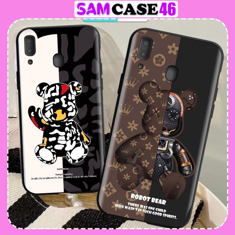 Ốp lưng Samsung Galaxy M20 mẫu Bearobot - Samcase