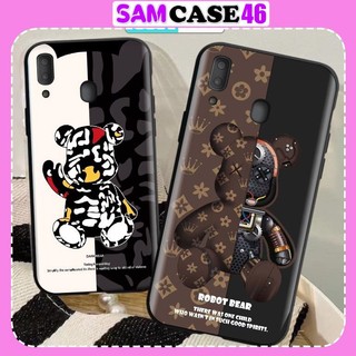 Ốp lưng Samsung Galaxy M20 mẫu Bearobot - Samcase
