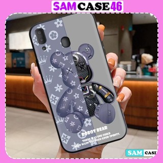 Ốp lưng Samsung Galaxy M20 mẫu Bearobot - Samcase