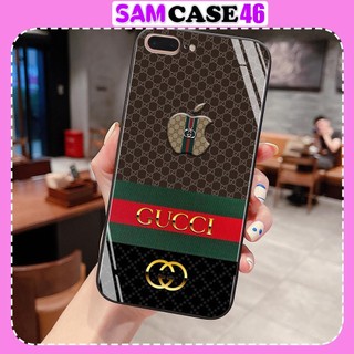 Ốp kính iphone 7 Plus in hình Gucci - Samcase