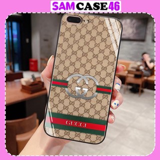 Ốp kính iphone 7 Plus in hình Gucci - Samcase