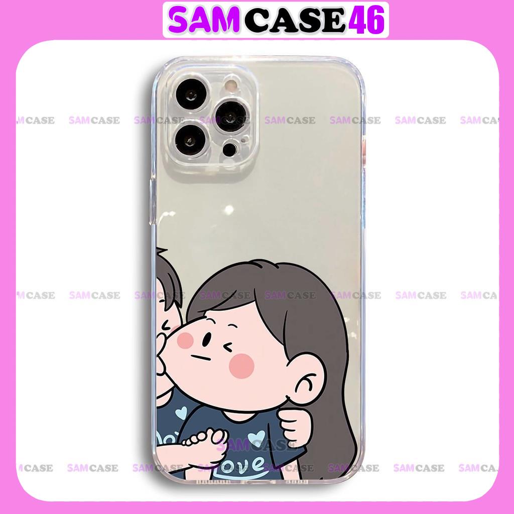 Ốp lưng iphone cặp đôi hoạt hình độc lạ ngộ nghĩnh dễ thương đẹp cho ip 6/6s/7/8/X/XS/11/12/13/14 Pro Plus Max