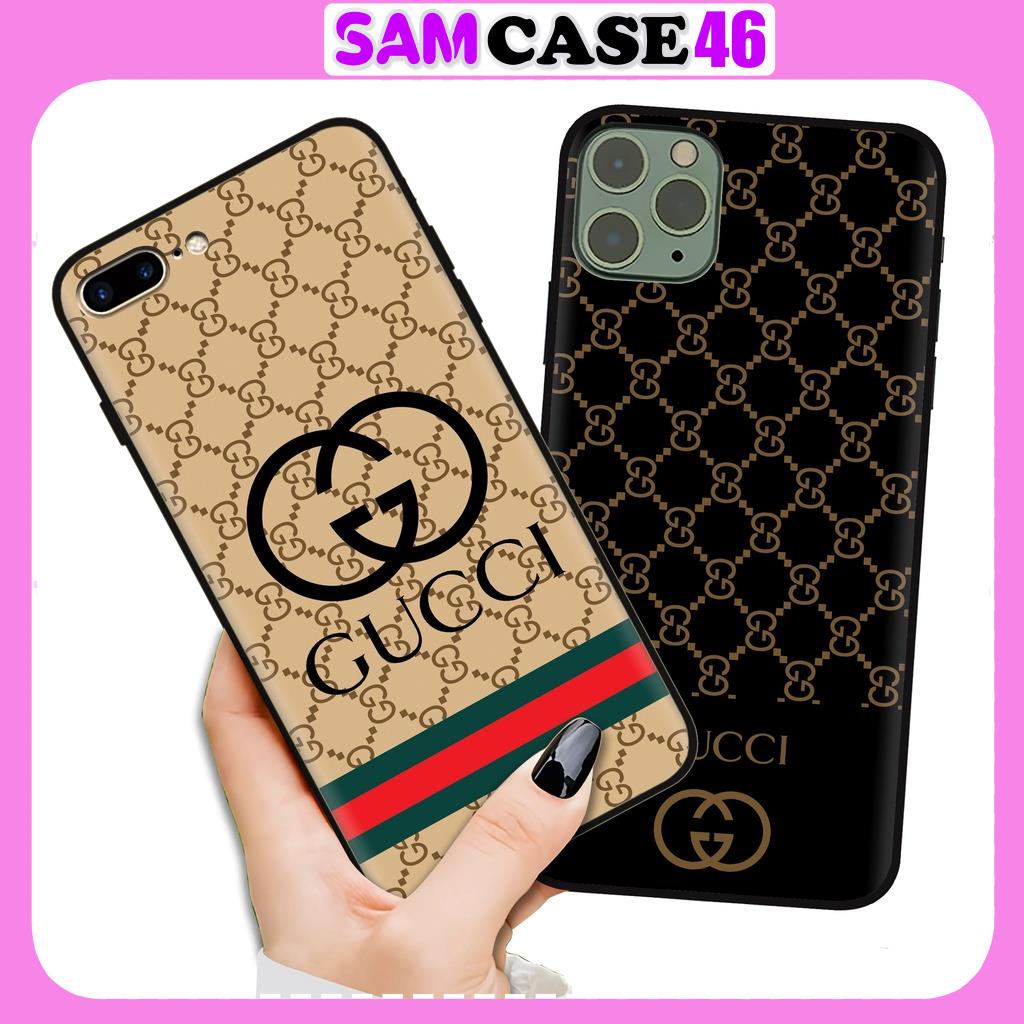 Ốp lưng điện thoại iphone 5 5s 5se 6 6s 7 8 X Xr Xs 11 12 13 Plus Pro Max in hình họa tiết Gucci 280 - Samcase