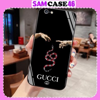 Ốp kính iphone 6 Plus in hình Gucci - Samcase