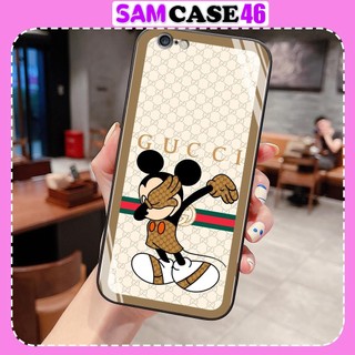 Ốp kính iphone 6 Plus in hình Gucci - Samcase