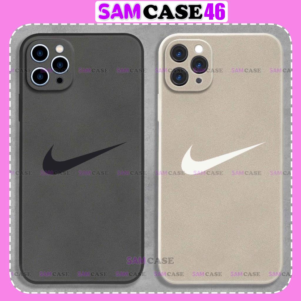 Ốp lưng iphone nike cạnh vuông chống sốc bảo vệ camera silicon mềm dẻo ip 6/6s/7/8/X/XS/11/12/13/14 Pro Plus Max
