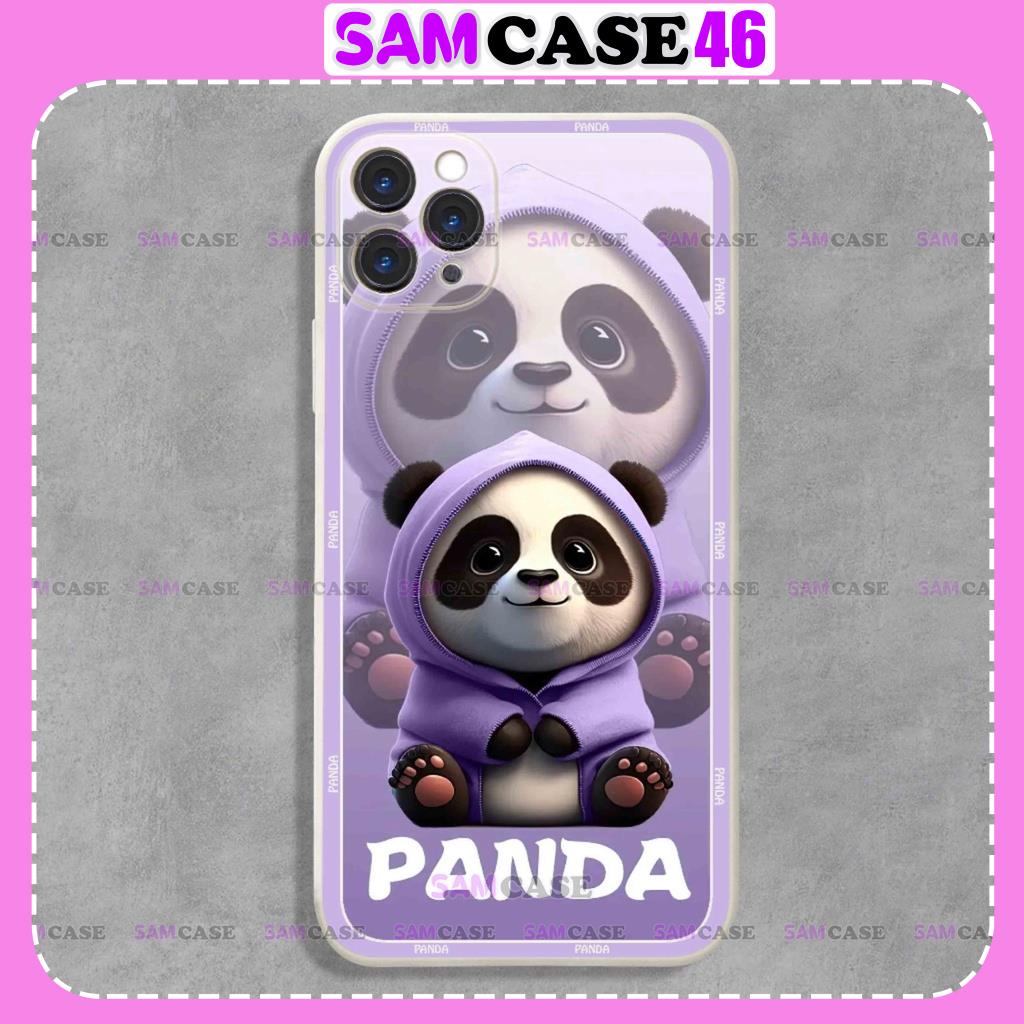 Ốp lưng iphone gấu trúc panda cặp đôi hoạt hình cute dễ thương đẹp độc lạ cho ip 6/6s/7/8/X/XS/11/12/13/14 Pro Plus Max