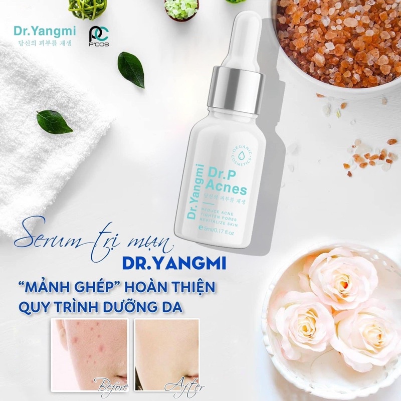 Sỉ 3 Lọ Serum giảm mụn DR P Acnes - Skin 7 Days 5mil