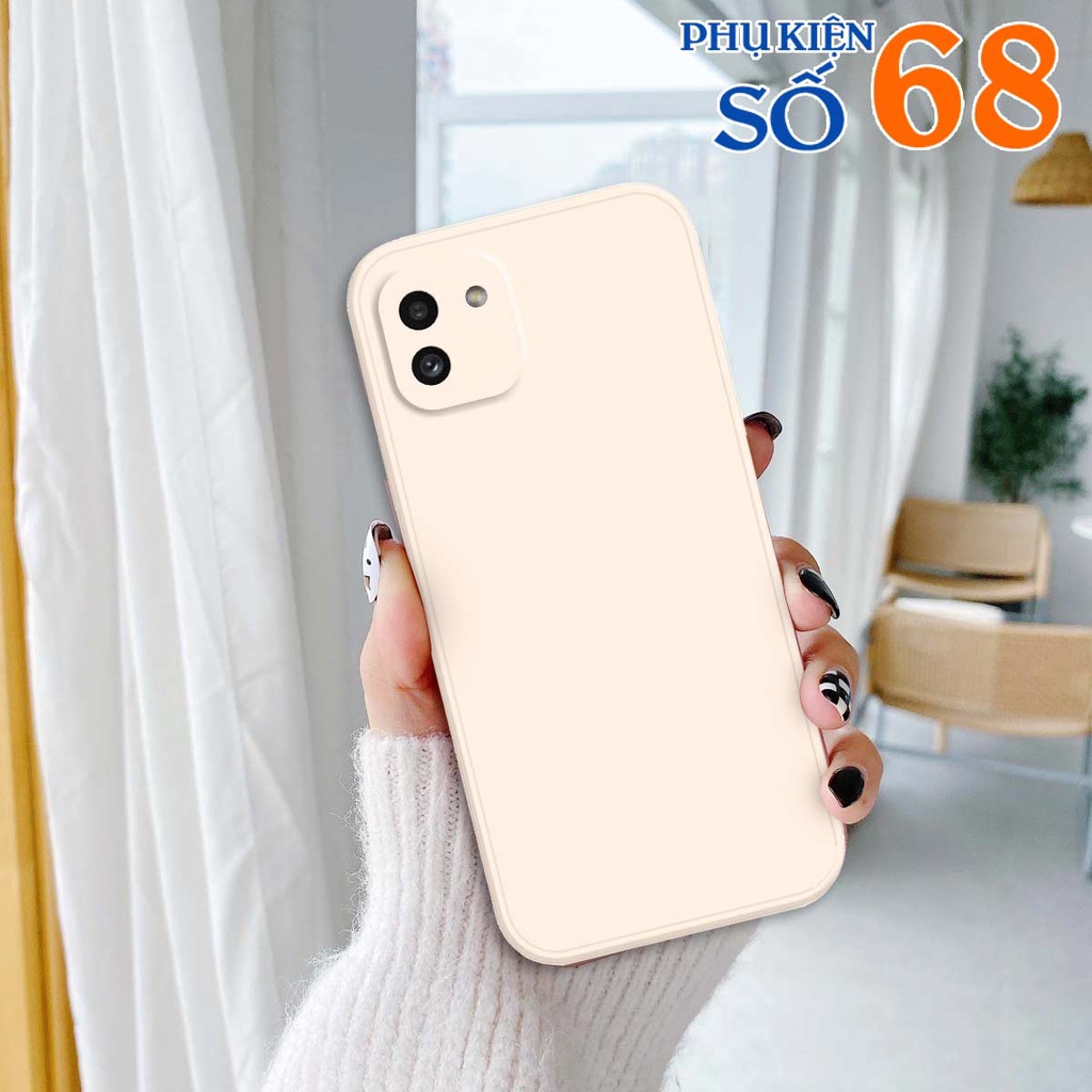Ốp silicon dẻo Samsung A03 TPU cao cấp chống va đập, bảo vệ camera
