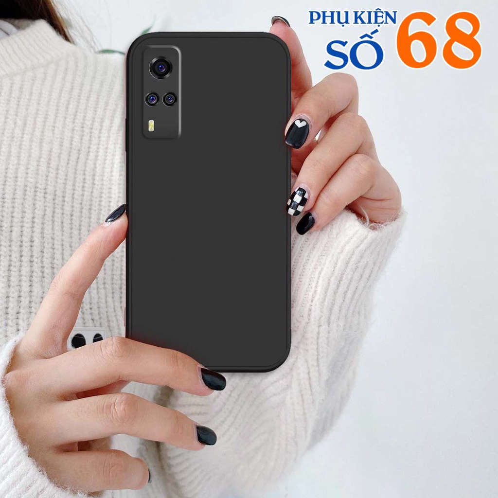 Ốp silicon dẻo Vivo Y51 2020 TPU cao cấp chống va đập, bảo vệ camera