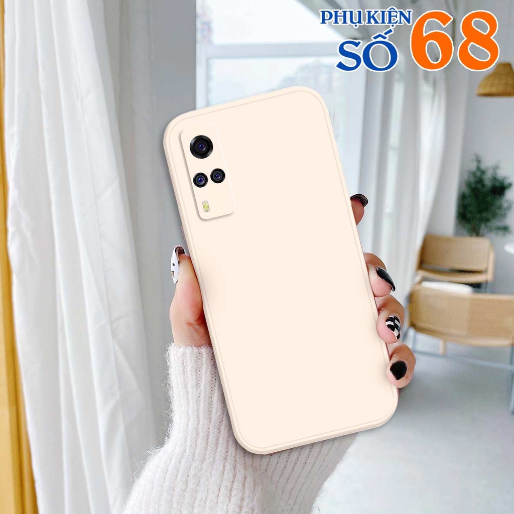 Ốp silicon dẻo Vivo Y51 2020 TPU cao cấp chống va đập, bảo vệ camera