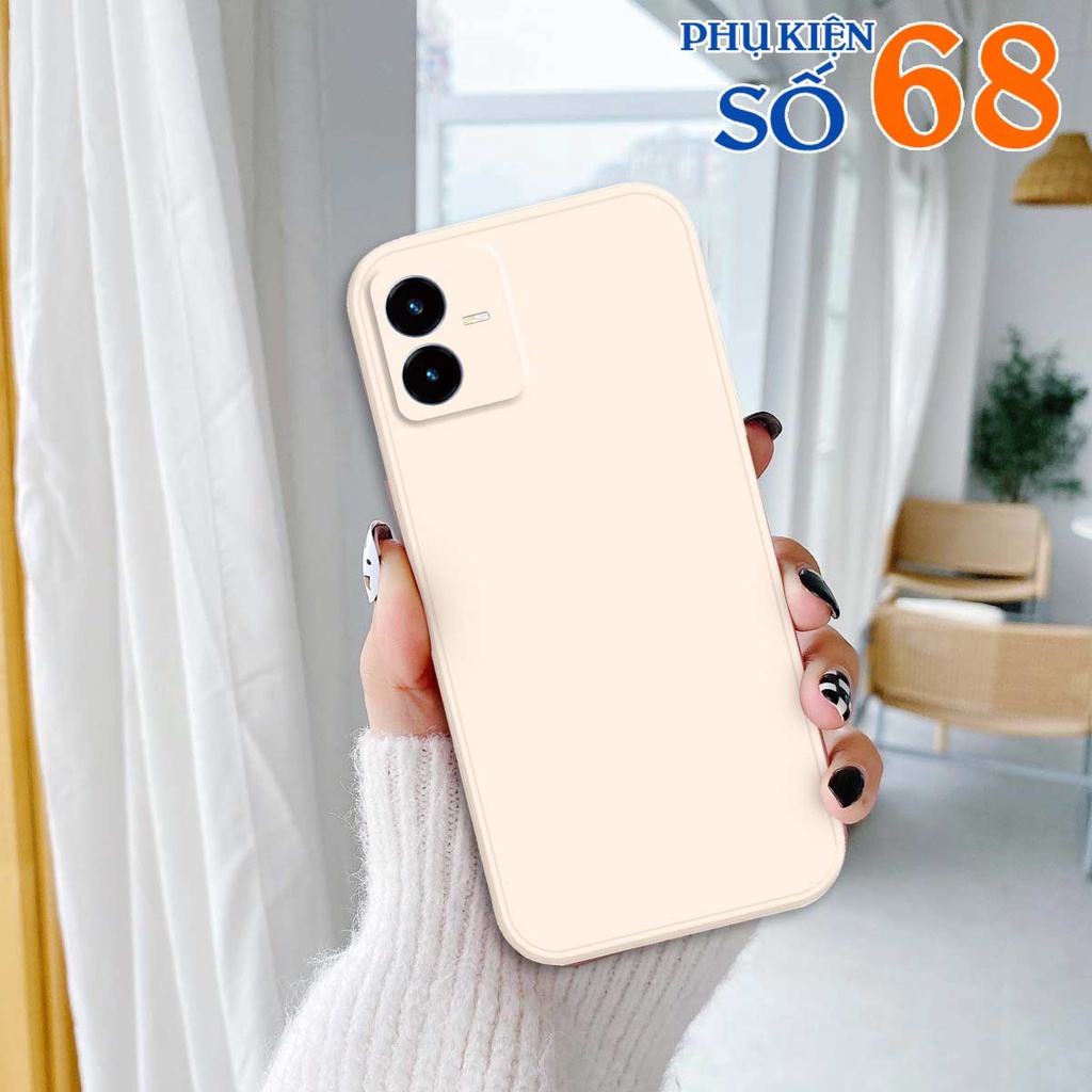 Ốp silicon dẻo Vivo Y16 TPU cao cấp chống va đập, bảo vệ camera