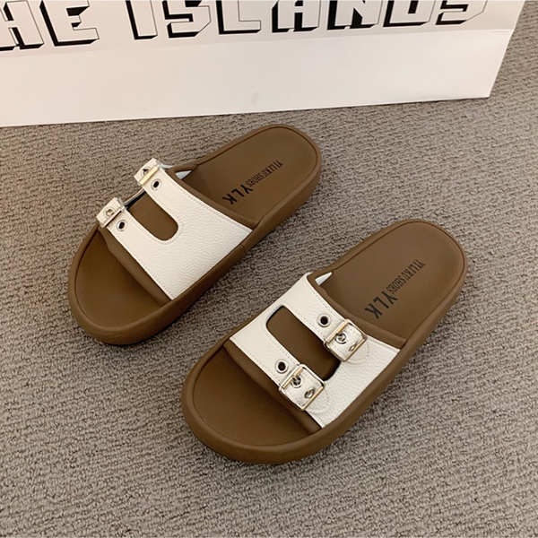 Dép Bánh Mì Đế Dày Thời Trang Dành Cho Nữ