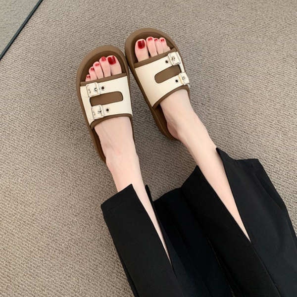 Dép Bánh Mì Đế Dày Thời Trang Dành Cho Nữ