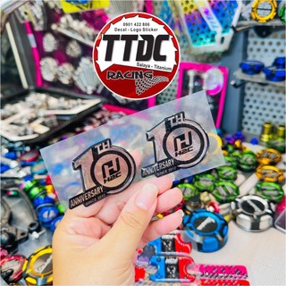 [ Giá 1 cái ] Tem H2C Anniversary sticker logo nổi 3d 🚗✌🏻