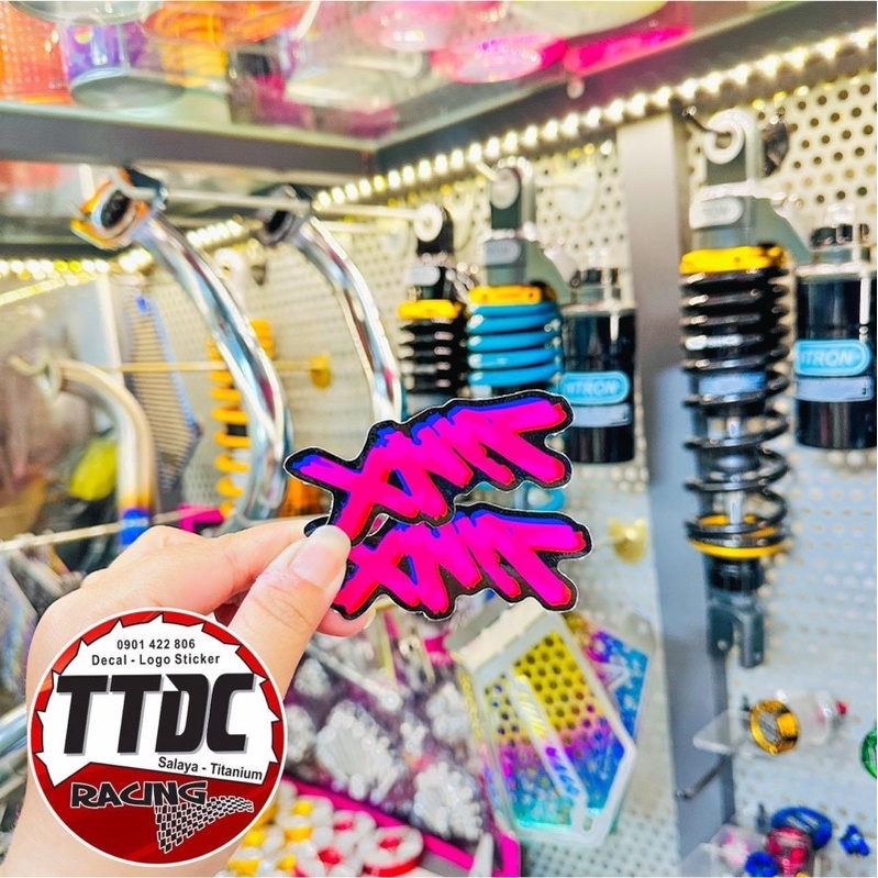 [Giá 1 Tem ] Tem Sticker logo dán nhiều vị trí ✌🏻🚗