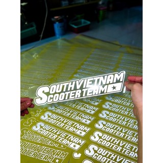 Tem Decal Phản Quang 3M 25cm 🇻🇳🇻🇳