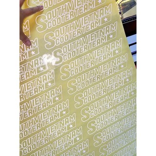 Tem Decal Phản Quang 3M 25cm 🇻🇳🇻🇳